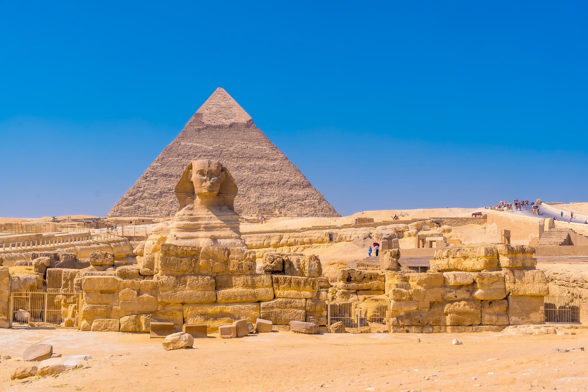 Arrival in Egypt