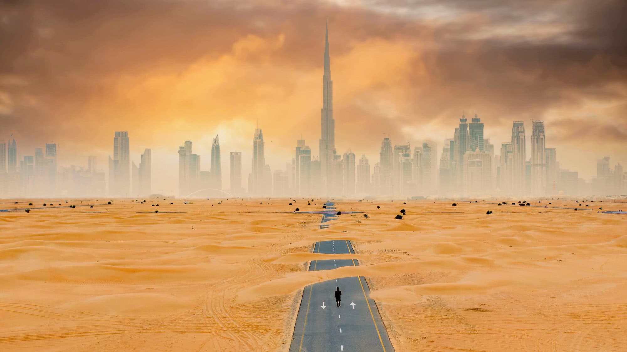 Arrive in Dubai