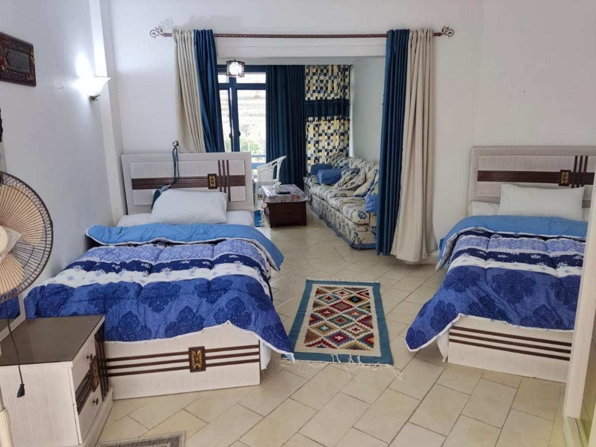2bed rooms 95m, Garden&sea view, first floor, Family only دور اول بمدخل مستقل