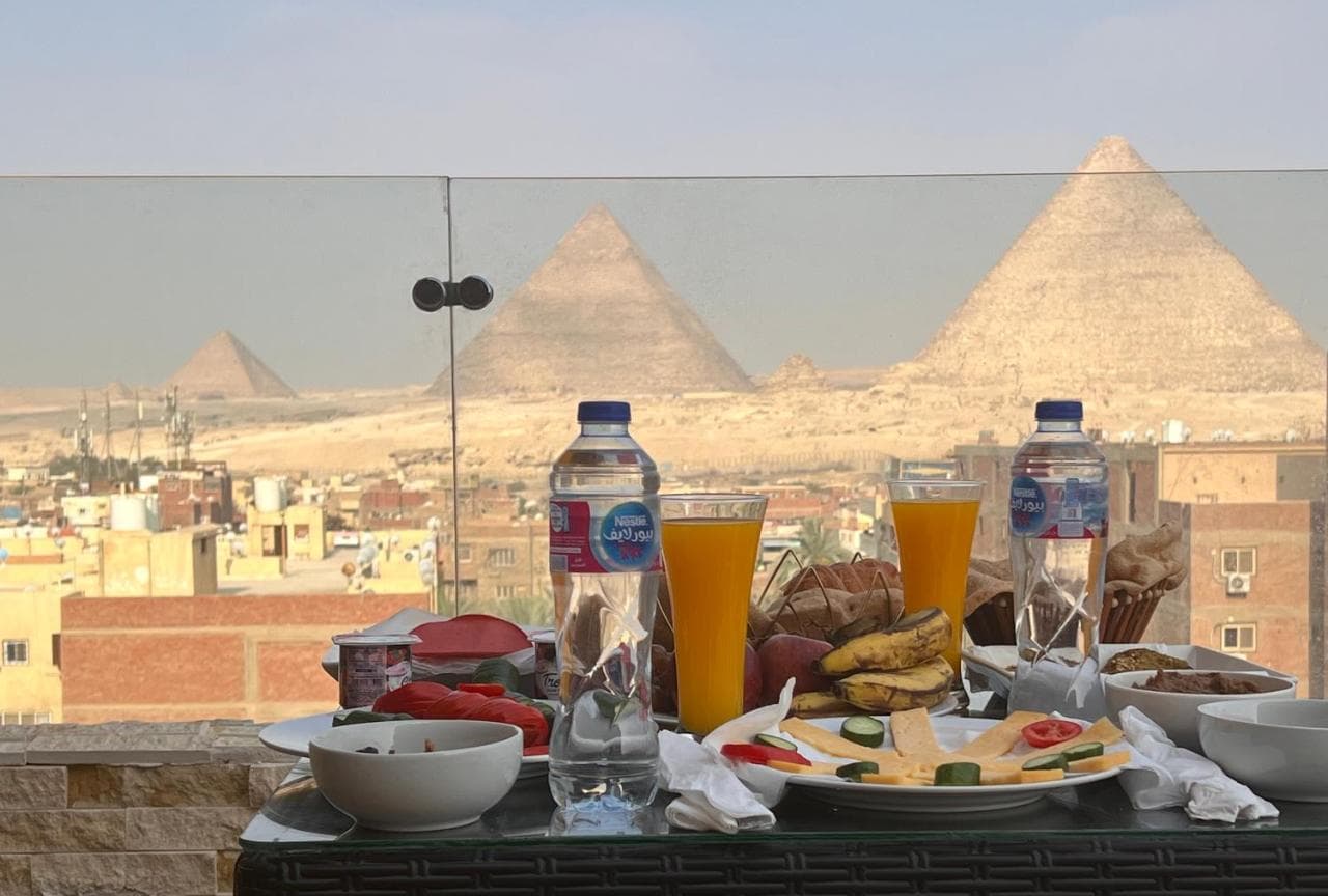 The moon pyramids view
