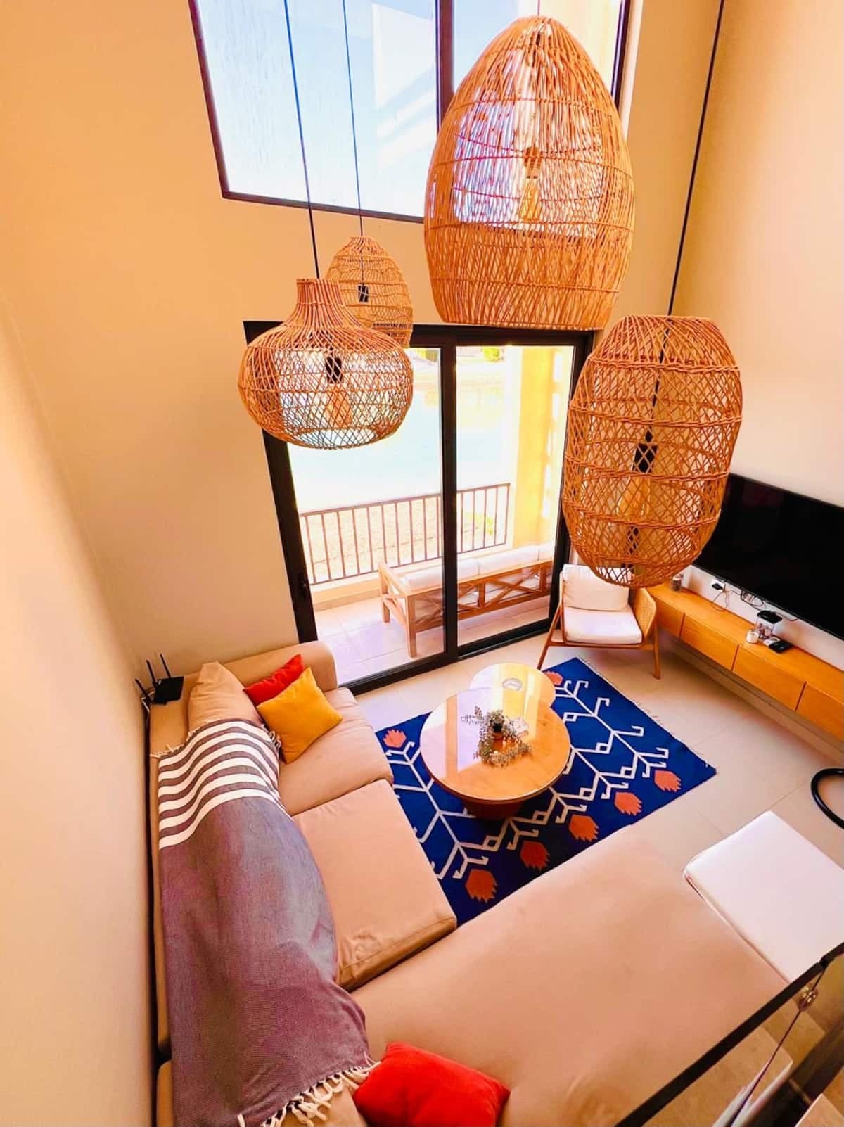 Boho Chic Loft in Tawila, Gouna