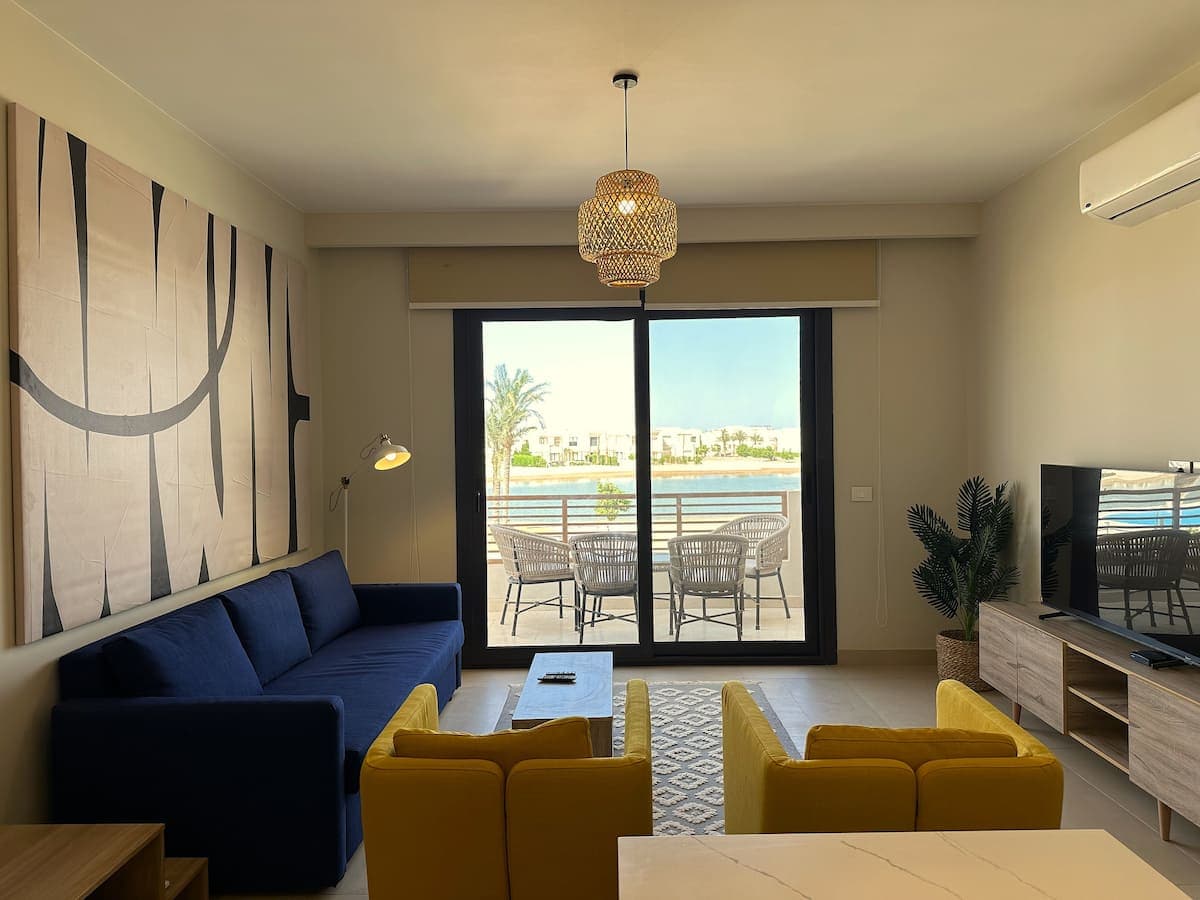 Colorful 1BR Apt/Free Pool & Lagoon Access@ElGouna