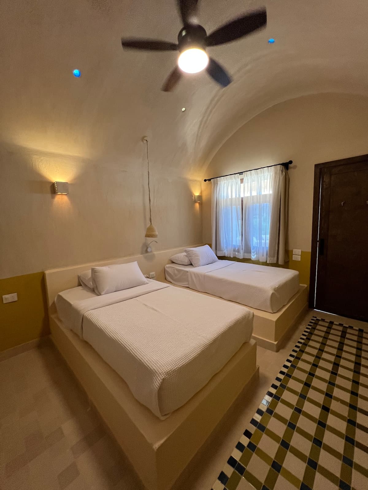 Twin Room with Partial Nile View on Village Path
